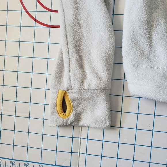 Nike ACG 2nd Layer Thermal Hoodie Women's Medium Y2K Thumb Holes Drawstring - Picture 3 of 13